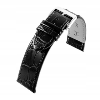 REMÍN NA HODINKY ČIERNY ALGATOR 588.01.22 22mm